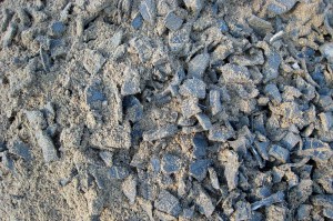 prezzi-tires2 Photo of shredded tire and sand mixture