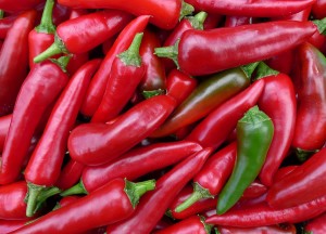 red-hot-chili-pepper Cayenne peppers