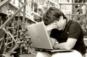social-isolation Sometimes students use social media and technology to the exclusion of real live friends and resources.